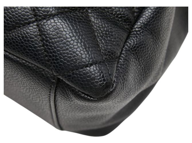 Borsa Tote Chanel Coco Mark Matelassé GST Chain Nero - vista 7