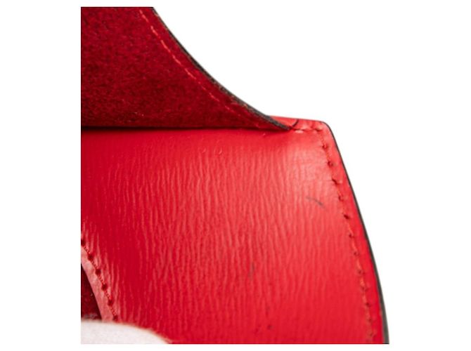 Louis Vuitton Epi Cluny Schultertasche Rot - Ansicht 5