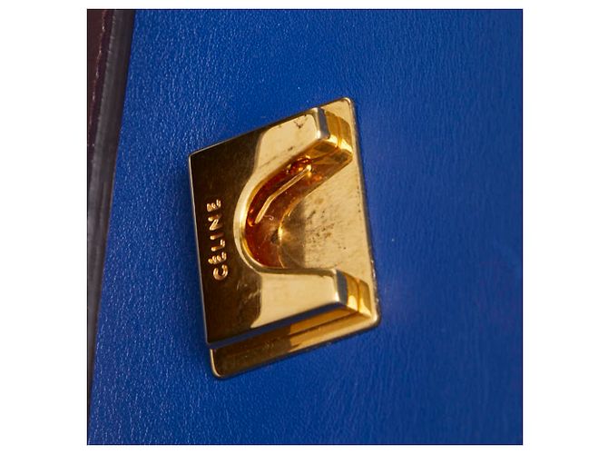 Céline Celine Belt Bag Mini Handtasche Schwarz Blau - Ansicht 10