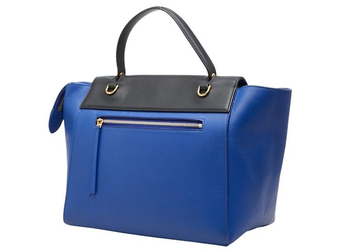 Céline Celine Belt Bag Mini Handtasche Schwarz Blau - Ansicht 2