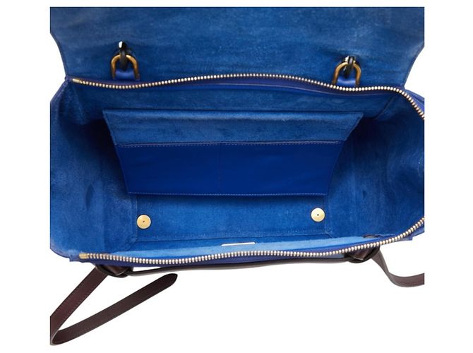 Céline Celine Belt Bag Mini Handtasche Schwarz Blau - Ansicht 8