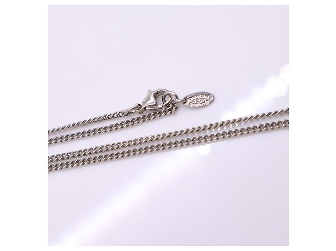Collar Chanel Coco Mark con pedrería Plata - vista 6