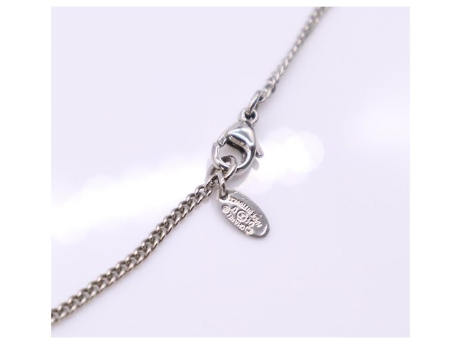 Collar Chanel Coco Mark con pedrería Plata - vista 7