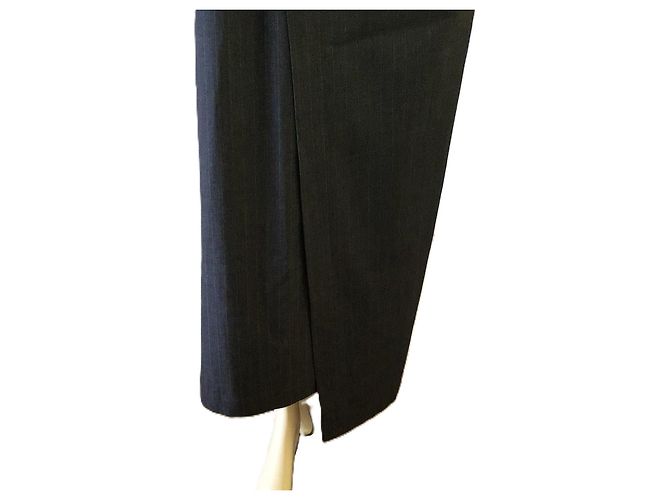 Comme Des Garcons Comme des Garçons Robe de Chambre Completo Lana Rigato Nero - vista 6