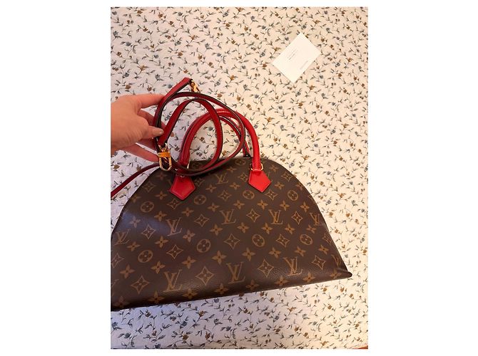 Louis Vuitton Alma BB Monogram Bolso de Hombro Castaño - vista 10