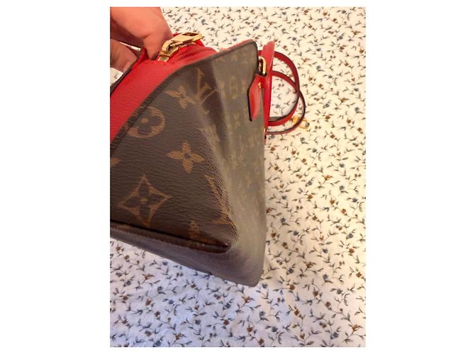 Louis Vuitton Alma BB Monogram Bolso de Hombro Castaño - vista 14