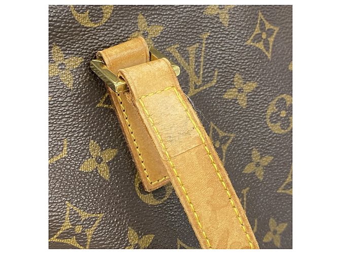 Louis Vuitton Monogram Cabas Mezzo Tote Bag Braun - Ansicht 8