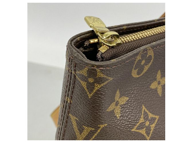 Louis Vuitton Monogram Cabas Mezzo Tote Bag Braun - Ansicht 9