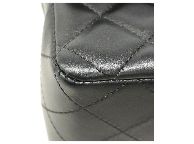 Chanel Mini Matelassé Schultertasche mit Kette Schwarz - Ansicht 6