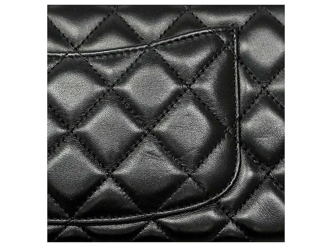 Chanel Mini Matelassé Schultertasche mit Kette Schwarz - Ansicht 8