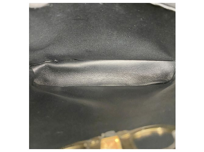 Borsa in pelle Gancini Salvatore Ferragamo Nero - vista 11