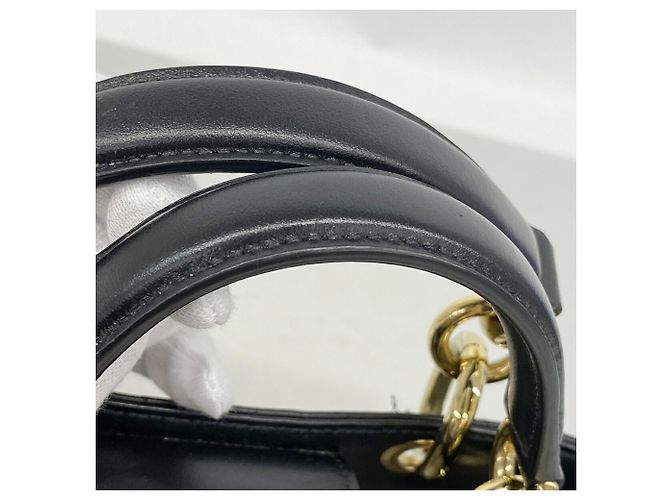Borsa in pelle Gancini Salvatore Ferragamo Nero - vista 6