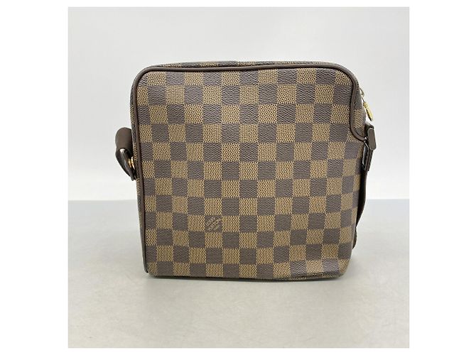 Sac à épaule Louis Vuitton Damier Olaf PM Damier ebène - vue 12