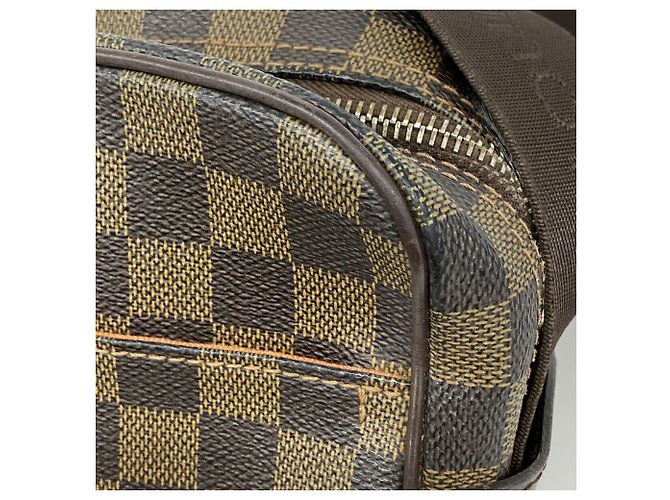 Sac à épaule Louis Vuitton Damier Olaf PM Damier ebène - vue 9