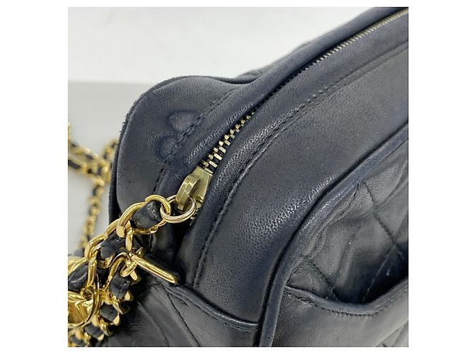 Borsa a tracolla Chanel Matelassé Nero - vista 7