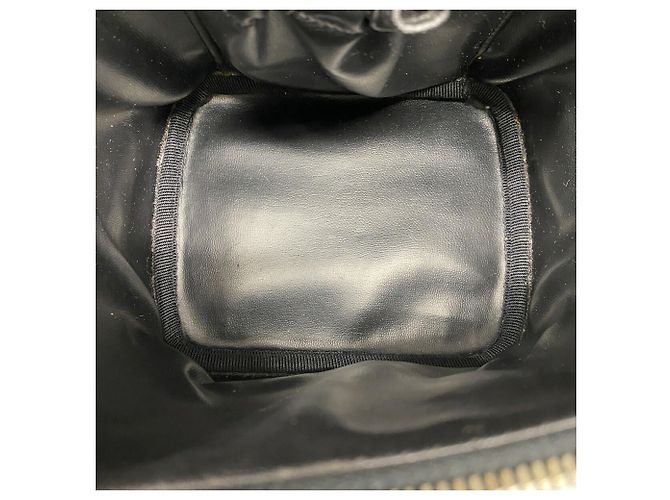 Borsa Vanity Chanel in lambskin nera Nero - vista 4