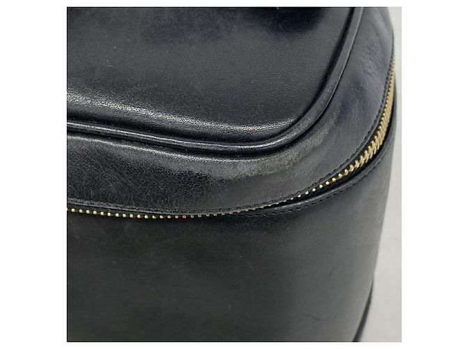 Borsa Vanity Chanel in lambskin nera Nero - vista 6