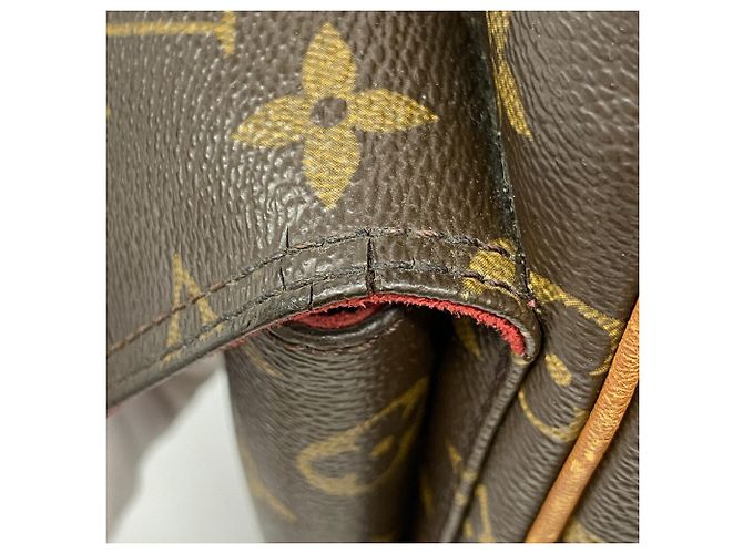 Louis Vuitton Monogram Multiplicité Schultertasche Braun - Ansicht 7