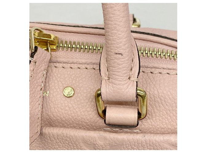 Borsa Louis Vuitton Monogram Empreinte Speedy Bandoulière 20 NM Rosa - vista 7