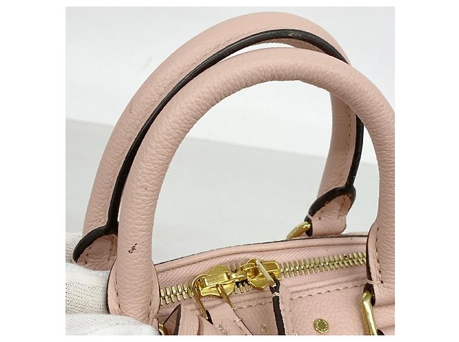 Borsa Louis Vuitton Monogram Empreinte Speedy Bandoulière 20 NM Rosa - vista 8