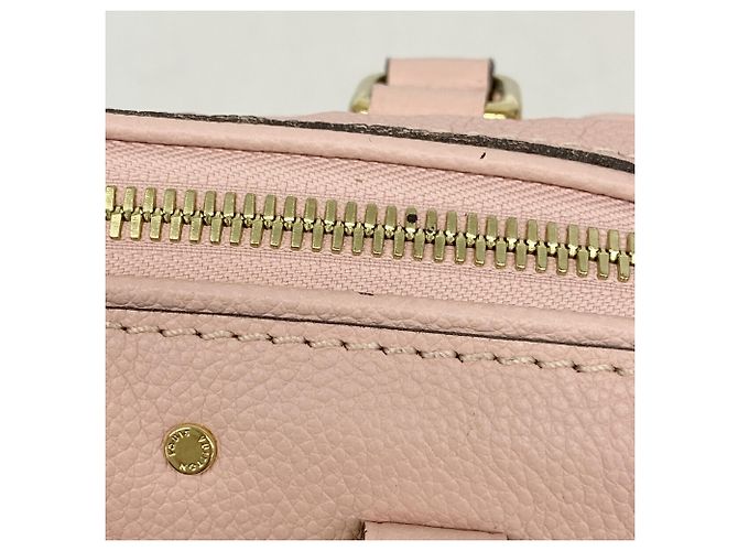 Borsa Louis Vuitton Monogram Empreinte Speedy Bandoulière 20 NM Rosa - vista 9