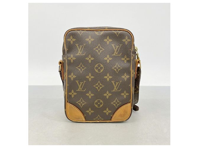 Borsa a tracolla Louis Vuitton Monogram Amazon Marrone - vista 10