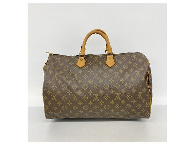 Borsa a mano Louis Vuitton Monogram Speedy 40 Marrone - vista 11