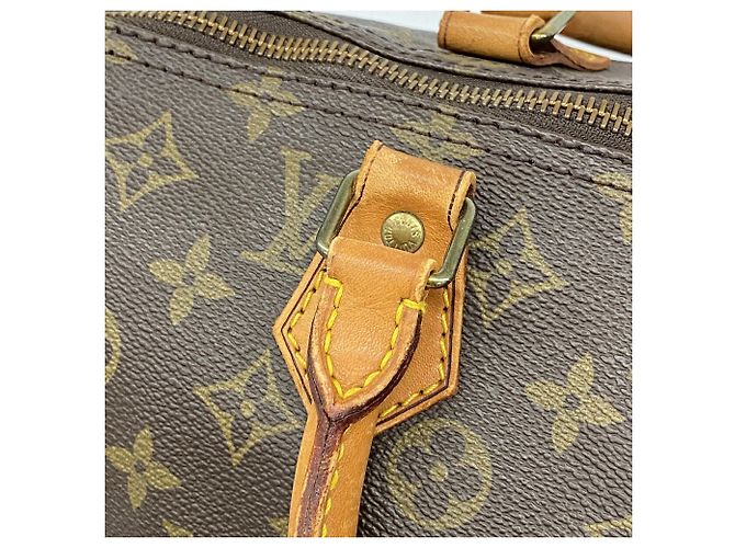 Borsa a mano Louis Vuitton Monogram Speedy 40 Marrone - vista 7