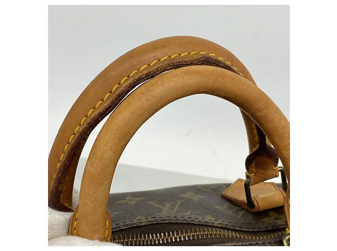Borsa a mano Louis Vuitton Monogram Speedy 40 Marrone - vista 8