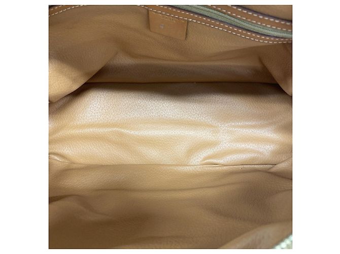 Céline Bolso Celine Macadam Brown Castaño - vista 4
