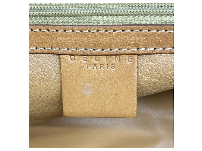 Céline Bolso Celine Macadam Brown Castaño - vista 5