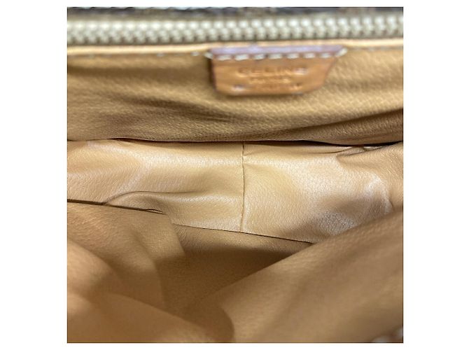 Céline Bolsa de Ombro Celine Macadam Marrom - vista 4