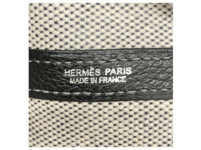 Hermès Saco Tote Hermes Garden PM Preto - vista 5
