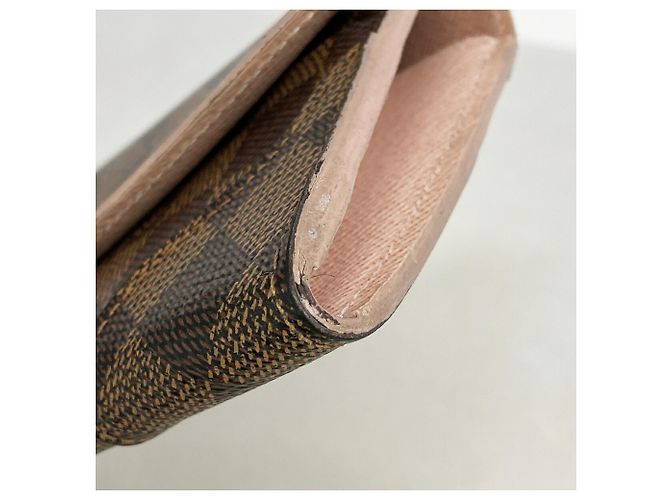 Louis Vuitton Damier Portefeuille Caïssa Long Wallet Rosa - vista 6