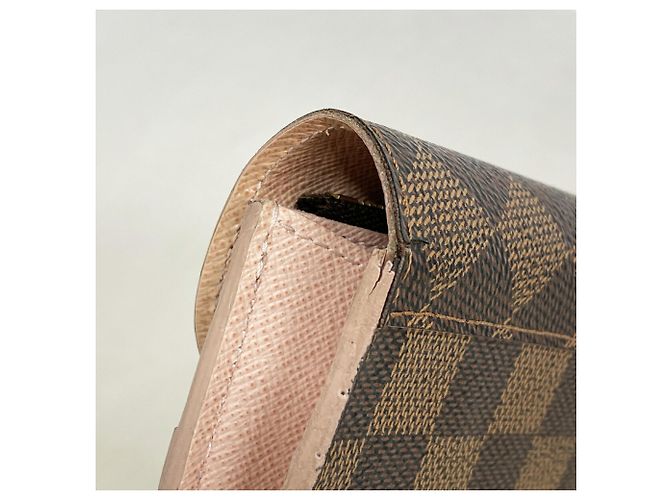 Louis Vuitton Damier Portefeuille Caïssa Long Wallet Rosa - vista 7