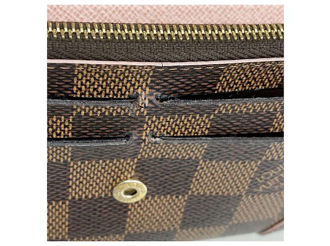Louis Vuitton Damier Portefeuille Caïssa Long Wallet Rosa - vista 8