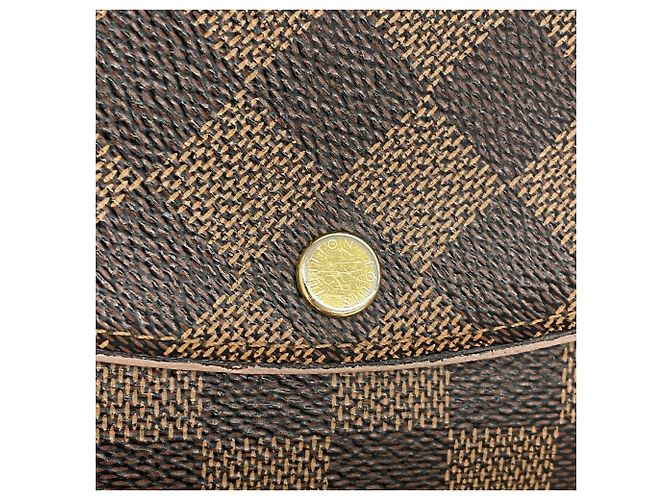 Louis Vuitton Damier Portefeuille Caïssa Long Wallet Rosa - vista 9