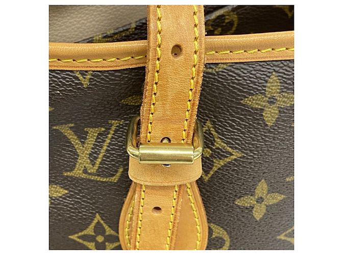 Louis Vuitton Monogram Bucket PM Tote Bag Braun - Ansicht 8