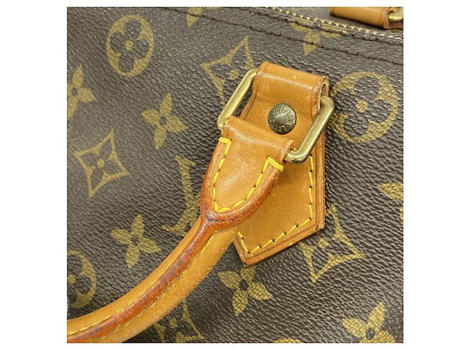Borsa Louis Vuitton Monogram Speedy 30 Marrone - vista 10