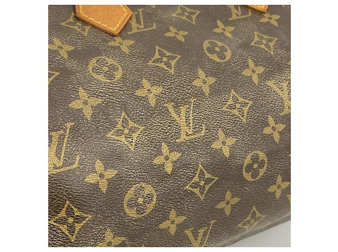 Borsa Louis Vuitton Monogram Speedy 30 Marrone - vista 11