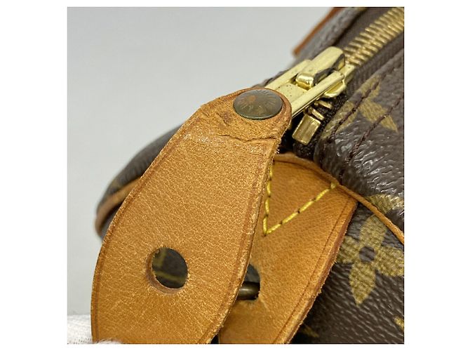 Borsa Louis Vuitton Monogram Speedy 30 Marrone - vista 7