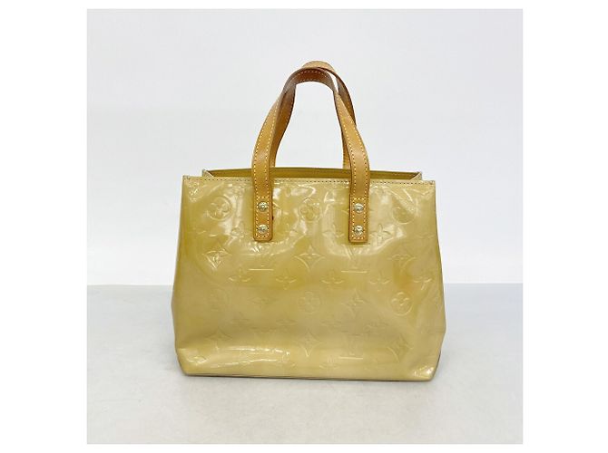Bolsa Louis Vuitton Vernis Lead PM Bege - vista 9