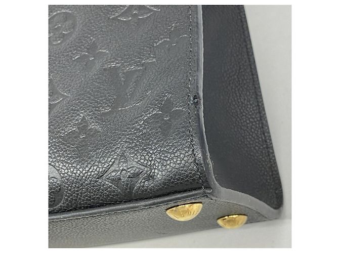 Bolso Louis Vuitton Monogram Empreinte Pont Neuf MM Negro - vista 6