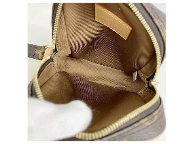 Bolso de hombro Louis Vuitton Monogram Game On Panam Set Castaño Roja - vista 4
