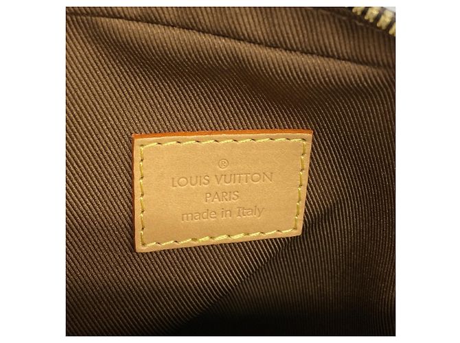 Bolso de hombro Louis Vuitton Monogram Game On Panam Set Castaño Roja - vista 5