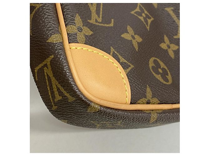 Bolso de hombro Louis Vuitton Monogram Game On Panam Set Castaño Roja - vista 6