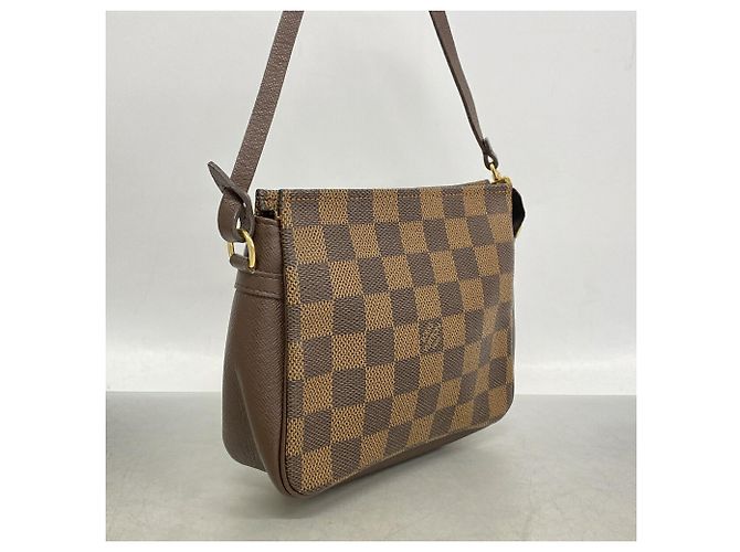 Louis Vuitton Damier Trousse Makeup Bag/Pouch N51982 Ebene Damier ebene - vista 2