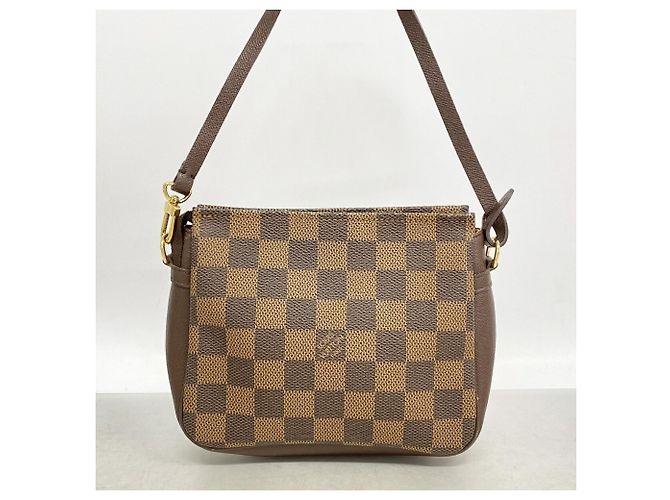 Louis Vuitton Damier Trousse Makeup Bag/Pouch N51982 Ebene Damier ebene - vista 8