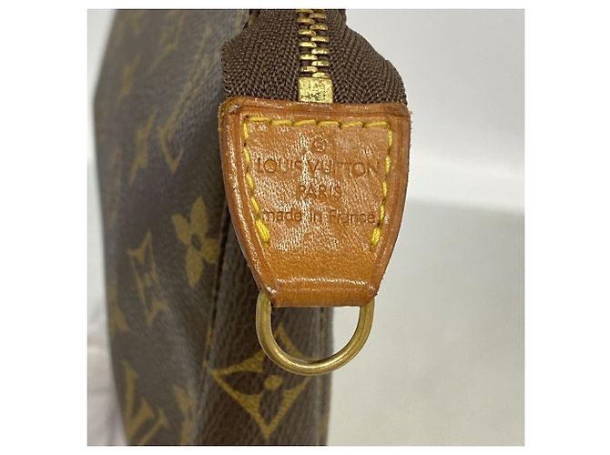 Borsa Pochette Accessoires Monogram Louis Vuitton Marrone - vista 5