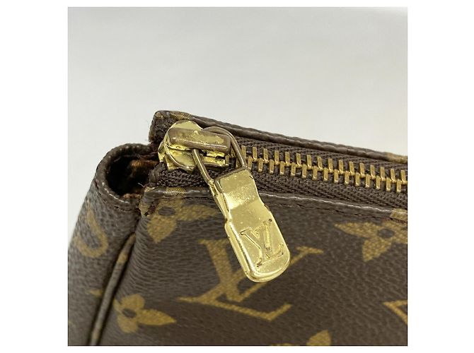 Borsa Pochette Accessoires Monogram Louis Vuitton Marrone - vista 7